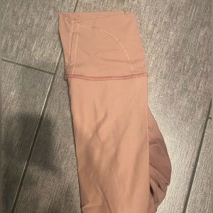 Lululemon size 4 pink leggings